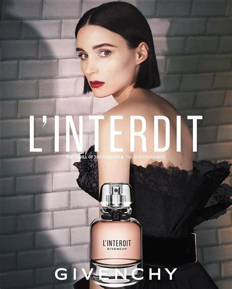 pub givenchy actrice|givenchy l'interdit.